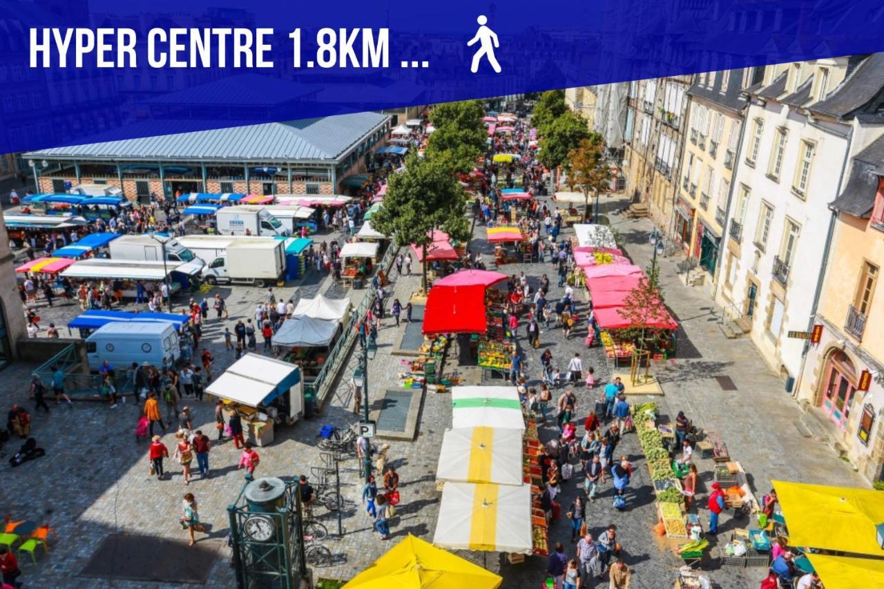 Appart'Hodromme Longchamp Rennes Exterior foto